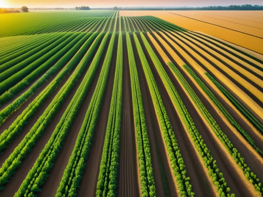 Agricultura de precisión: Ventajas de la fibra óptica en campo dorado con sensores y tecnología avanzada