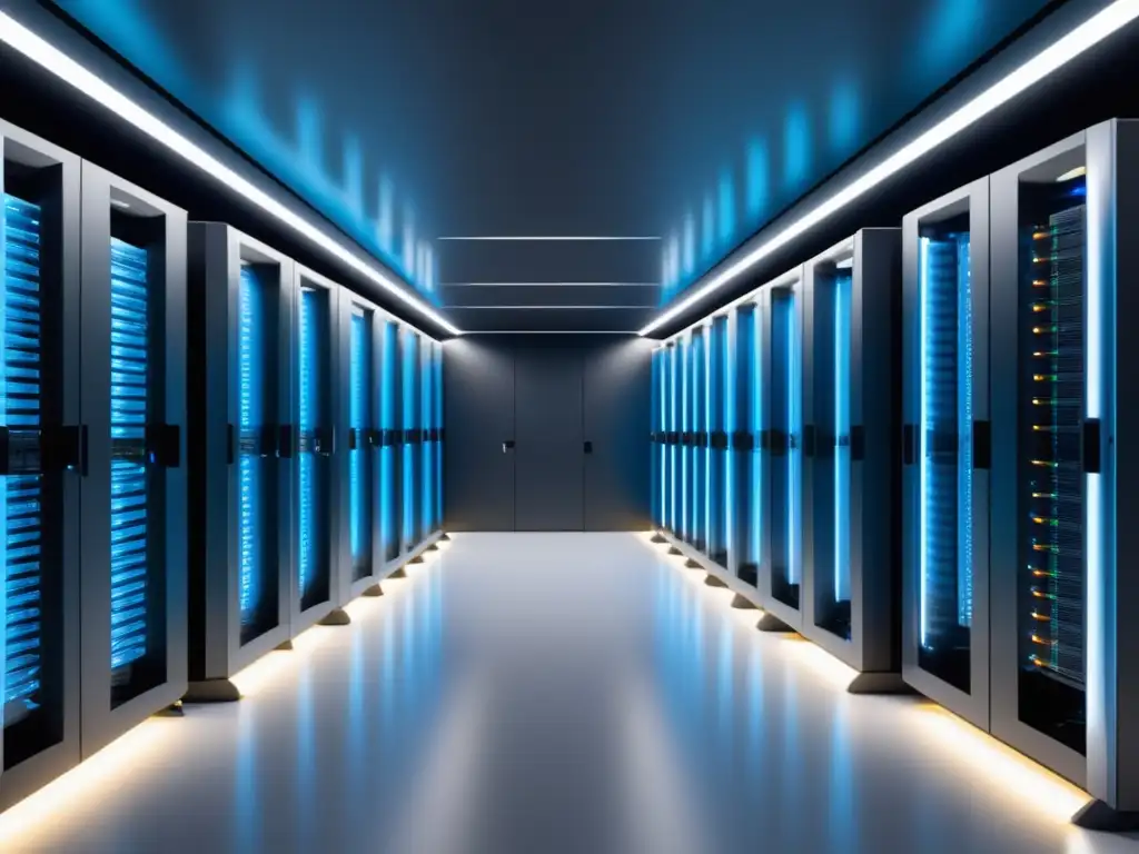 Ventajas de la fibra óptica en data centers: tecnología eficiente y precisa con cables organizados