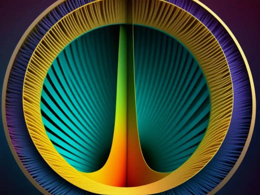 Ventajas de la fibra monomodo en comunicación a larga distancia: Estructura interna de fibra mostrada en imagen 8k