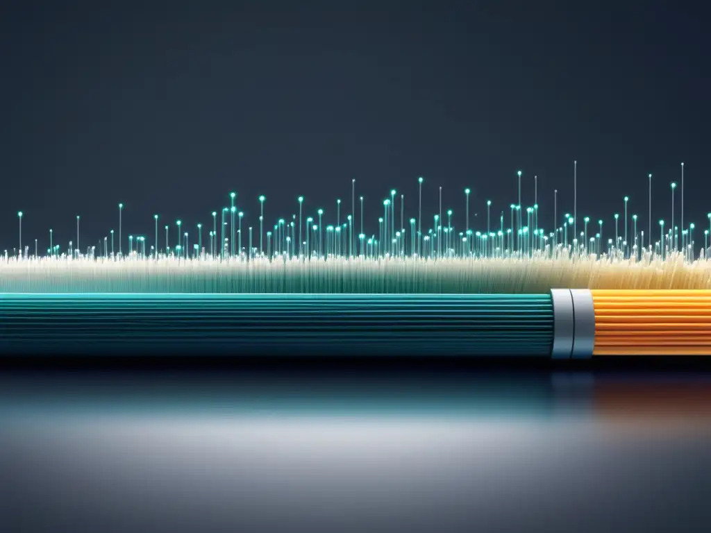 Historia de la fabricación del primer cable de fibra óptica