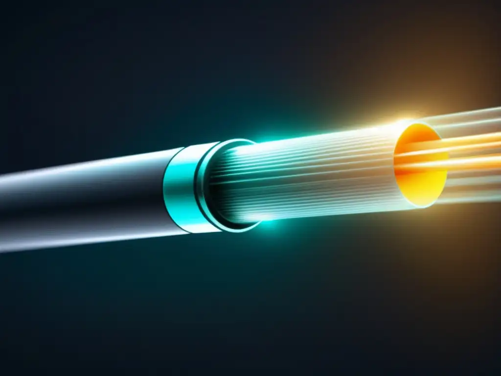 Cable de fibra óptica: seguridad en transacciones en línea