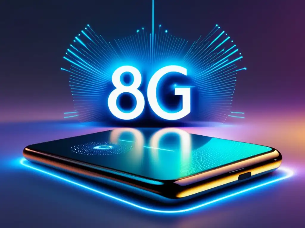 Ventajas de la fibra óptica en 5G: tecnología moderna con dispositivos interconectados y transmisión eficiente de datos