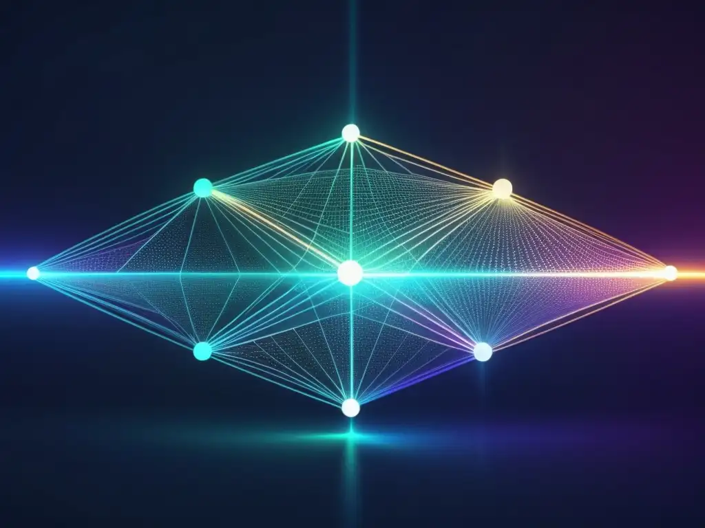 Representación minimalista de privacidad digital con fibra óptica